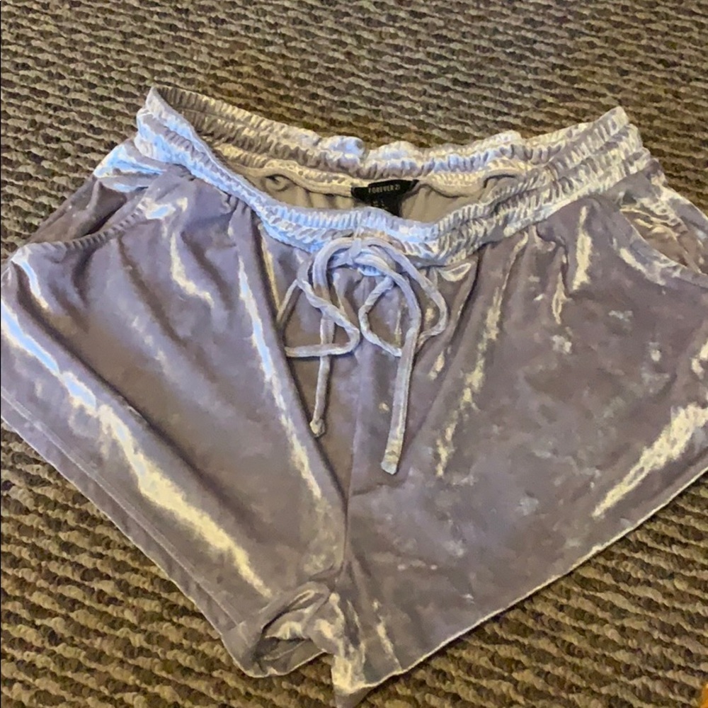 Velvet Shorts